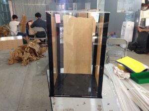 Hộp mica trưng bày tượng phật