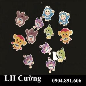 moc khóa in hình động vật